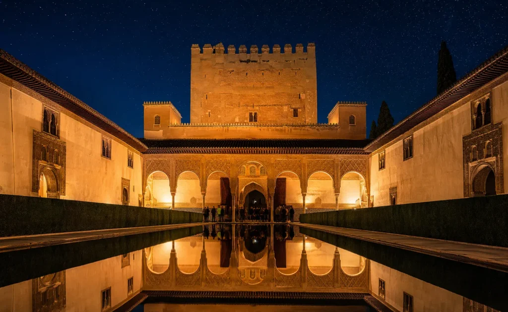Alhambra Palace night to attendance revenue