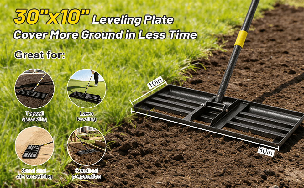 Lawn Leveling Rake